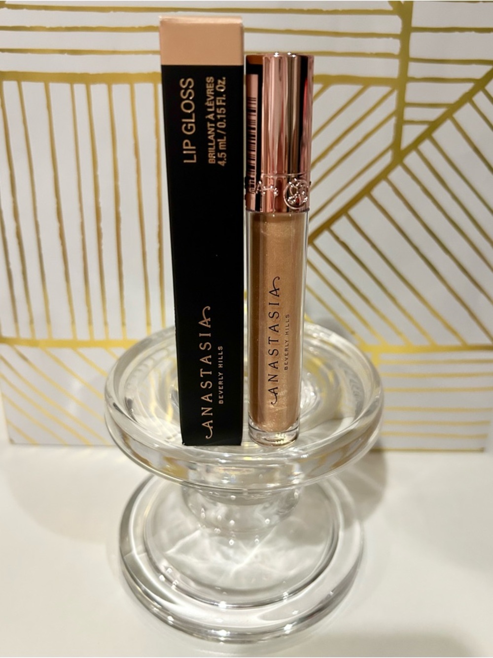 ✨ Anastasia Beverly Hills Lip Gloss Honey Kiss | Nee in Box | Full Size ✨